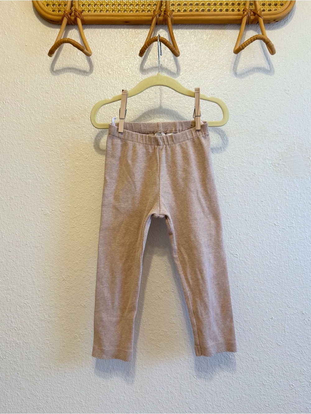 H&M Neutral Tan Kids Leggings